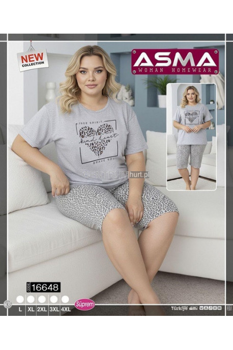 Piżama damska (L-4XL) 1