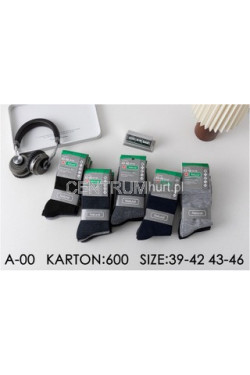 Skarpety męskie NATURAL (40-47) A-00