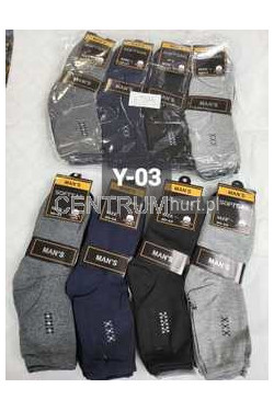Skarpety męskie (40-46) Y-03