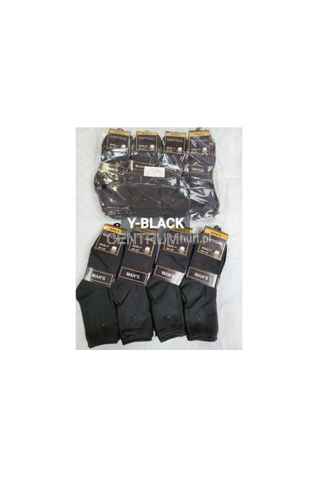 Skarpety męskie (40-47) D-BLACK