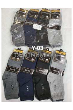 Skarpety męskie (40-47) Y-03
