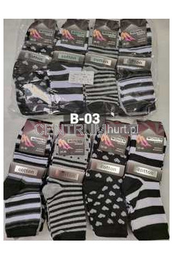 Skarpety damskie (35-42) B-03