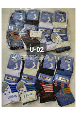 Skarpety męskie (40-47) U-02AA