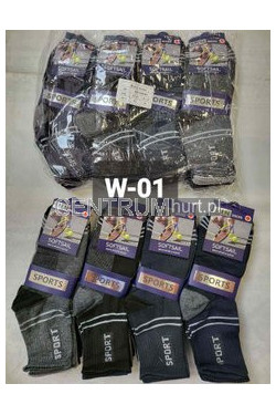 Skarpety męskie (40-47) W-01