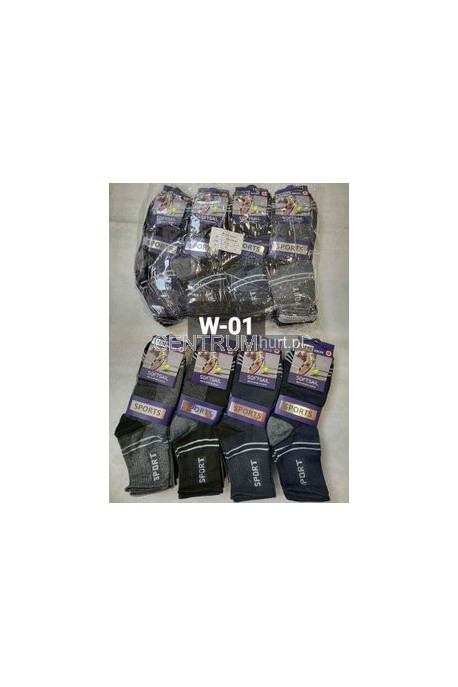 Skarpety męskie (40-47) W-02