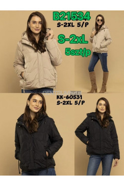 Kurtki damskie przejściowe (S-2XL) B21534