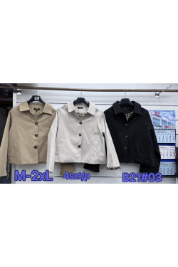 Kurtki damskie przejściowe (M-2XL) B21-03