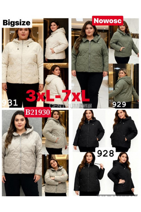 Kurtki damskie przejściowe (3XL-7XL) 1