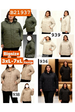 Kurtki damskie przejściowe (3XL-7XL) B21937