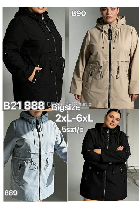 Kurtki damskie przejściowe (3XL-7XL) 1