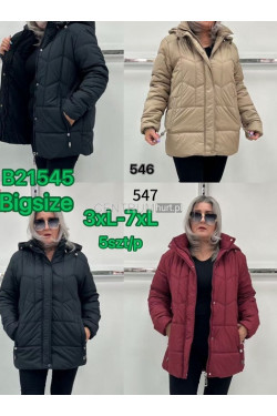 Kurtki damskie przejściowe (3XL-7XL) B21545