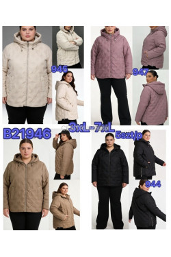Kurtki damskie przejściowe (3XL-7XL) B21946