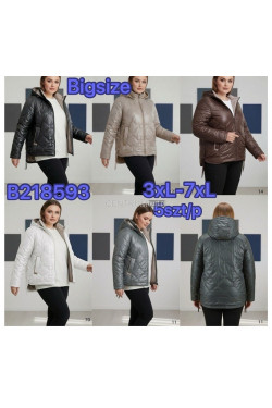 Kurtki damskie przejściowe (3XL-7XL) B218593