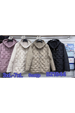 Kurtki damskie przejściowe (3XL-7XL) B21944