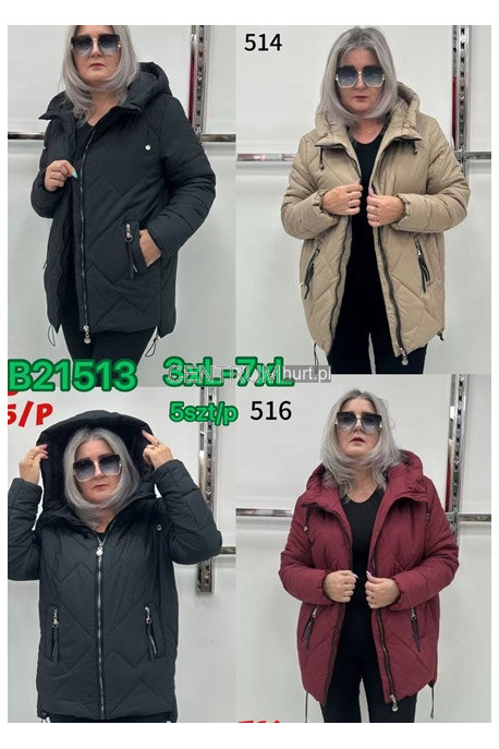 Kurtki damskie przejściowe (3XL-7XL) 1