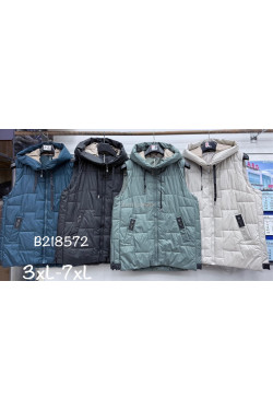 Kurtki kamizelki damskie (3XL-7XL) B218572