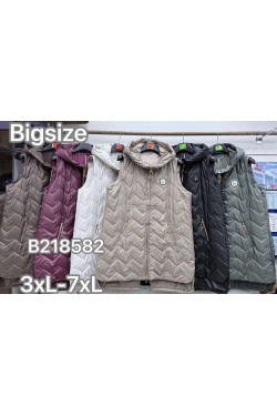 Kurtki kamizelki damskie (3XL-7XL) B218582
