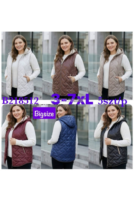 Kurtki kamizelki damskie (3XL-7XL) 1