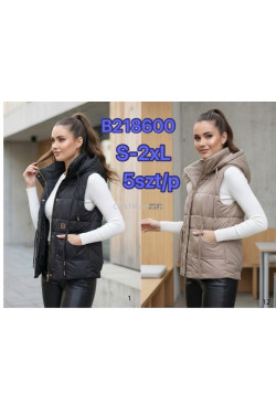 Kurtki kamizelki damskie (S-2XL) B218600