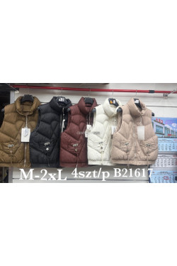 Kurtki kamizelki damskie (M-2XL) B21617