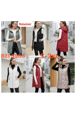 Kurtki kamizelki damskie (S-2XL) B218586