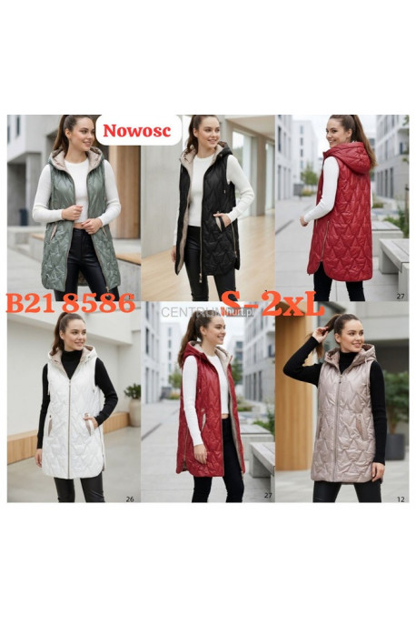 Kurtki kamizelki damskie (S-2XL) 1