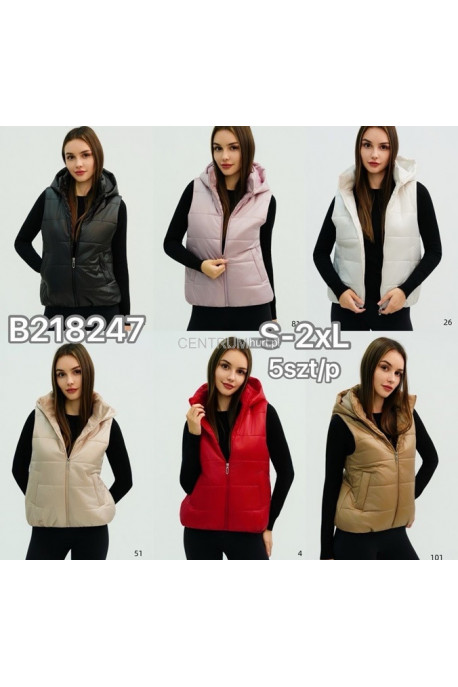 Kurtki kamizelki damskie (S-2XL) 1