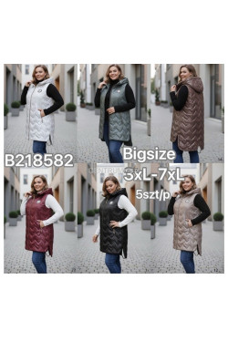 Kurtki kamizelki damskie (3XL-7XL) B218582