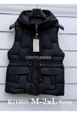 Kurtki kamizelki damskie (M-2XL) B21803