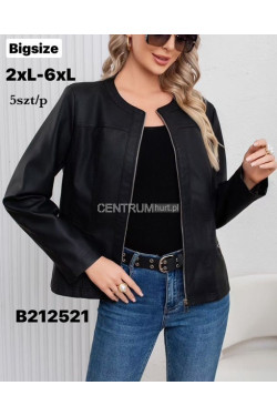 Kurtki skórzane damskie (2XL-6XL) B212521