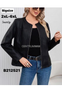 Kurtki skórzane damskie (2XL-6XL) 1
