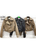 Kurtki skórzane damskie (S-2XL) 1