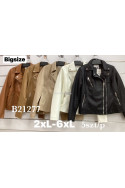 Kurtki skórzane damskie (S-2XL) 1