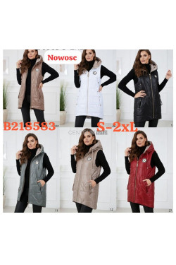 Kurtki kamizelki damskie (S-2XL) B218583