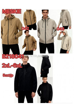 Kurtki męskie przejściowe (2XL-6XL) B218041