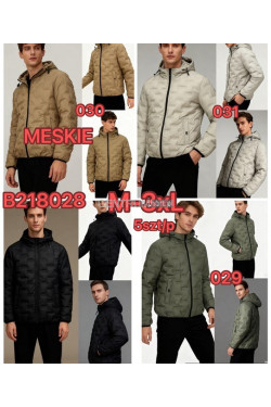 Kurtki męskie przejściowe (M-3XL) B218028