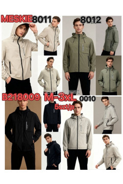 Kurtki męskie przejściowe (M-3XL) B218009