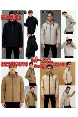 Kurtki męskie przejściowe (M-3XL) B2180018
