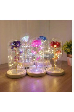 wieczna róża LED DUŻA 13919