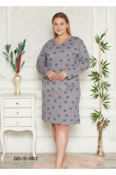 Koszula nocna damska Turecka (XL-4XL) 1