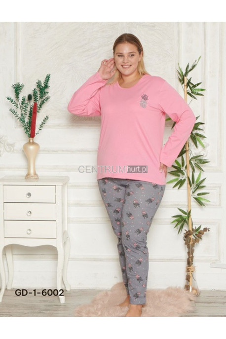 Piżama damska Turecka (XL-4XL) 1