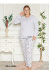 Piżama damska Turecka (XL-4XL) 1