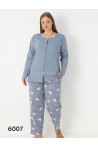Piżama damska Turecka (XL-4XL) 1