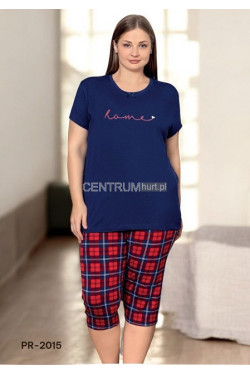 Piżama damska Turecka (2XL-4XL) PR-2015