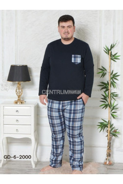 Piżama męska Turecka (3XL-6XL) GD-6-2000