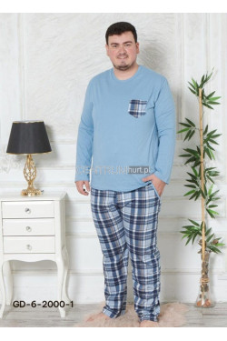 Piżama męska Turecka (3XL-6XL) GD-6-2000-1