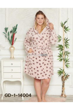Szlafrok damski Turecki (XL-2XL/3XL-4XL) GD-1-14004