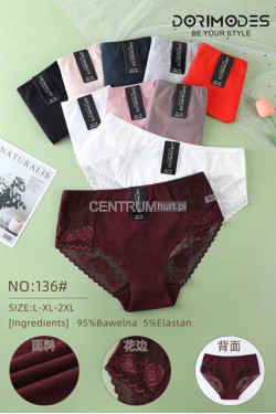 Majtki damskie (L-2XL) 136