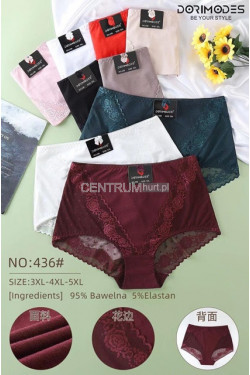 Majtki damskie (3XL-5XL) 436