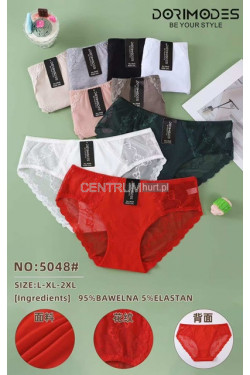 Majtki damskie (L-2XL) 5048